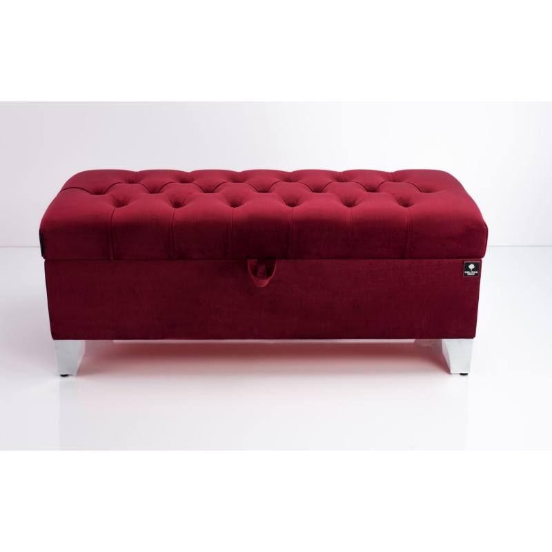 Tufted Storage Bench